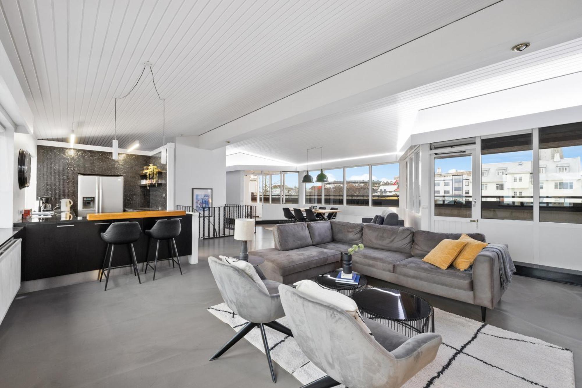Penthouse Apt On The Shopping Street-Free Parking Ρέυκιαβικ Εξωτερικό φωτογραφία